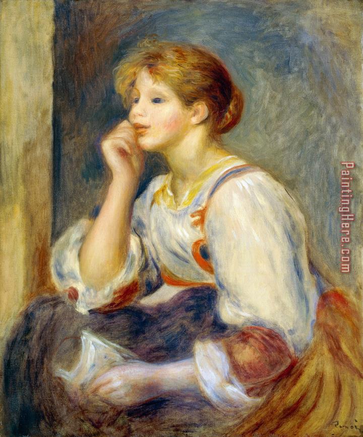 Pierre Auguste Renoir Woman With A Letter